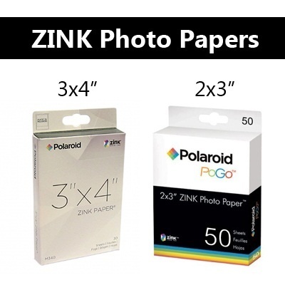 polaroid pogo zink paper