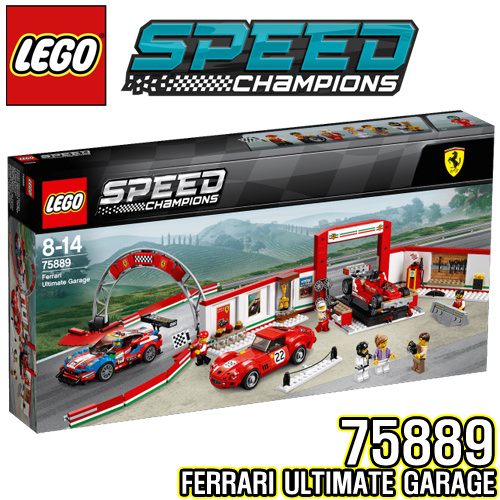 lego speed champions ferrari ultimate garage