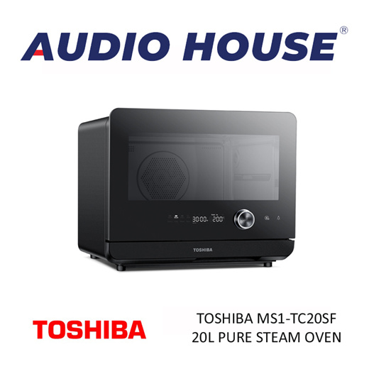 TOSHIBA MS1-TC20SF Pure Steam Oven, 20L, Black : : Home