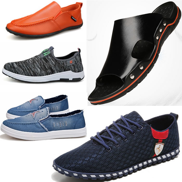mens sports slippers