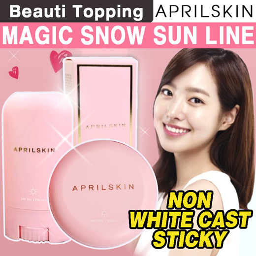 april skin magic snow sun stick