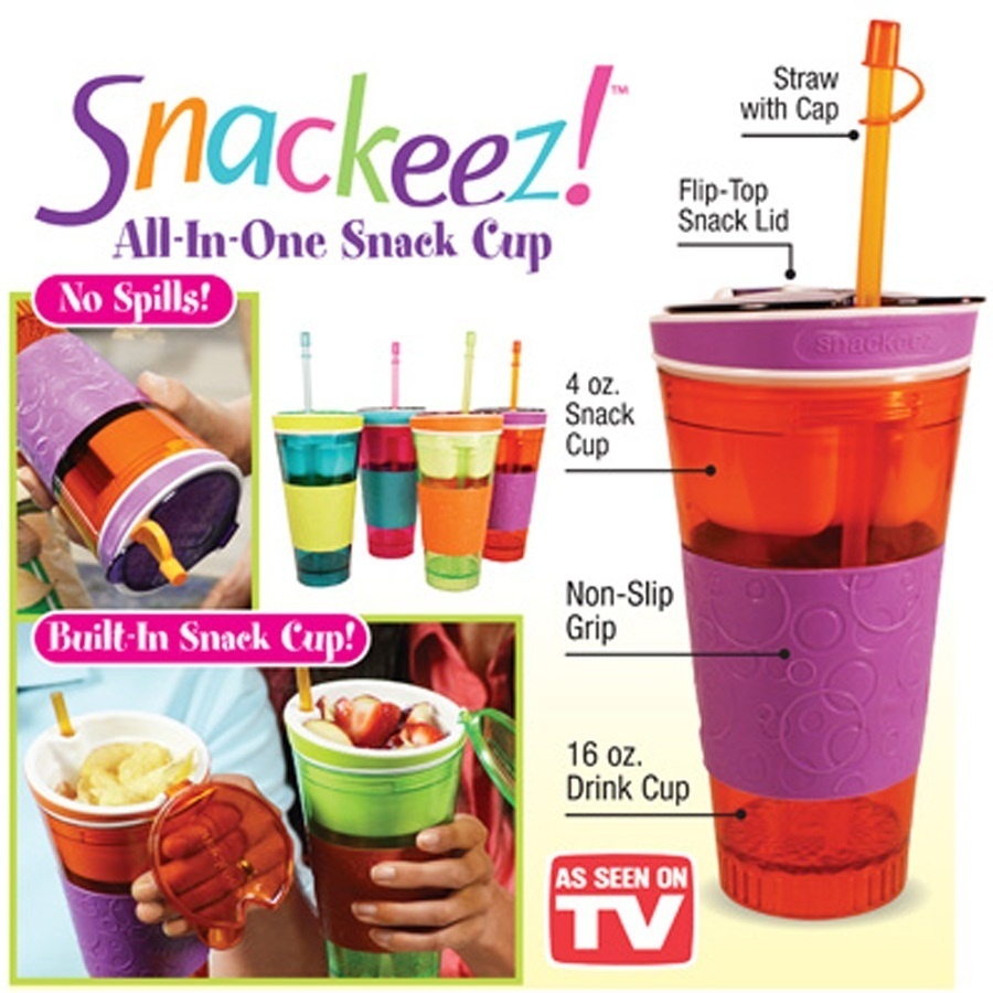 Qoo10 - SNACKEEZ-As Seen On TV Built in Snack Cup ALL KIDS LOVING IT ...