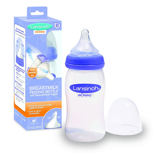 lansinoh momma breastmilk feeding bottle