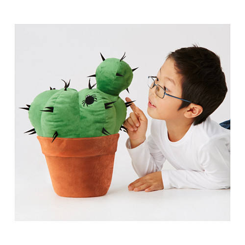 ikea stuffed cactus
