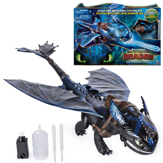 Giant fire hot sale breathing toothless