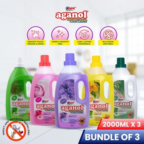 [Triple Pack] Yuri Aganol Antibacterial Floor Cleaner 2000mlx3
