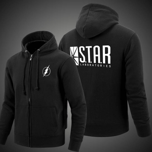 barry allen star labs sweater