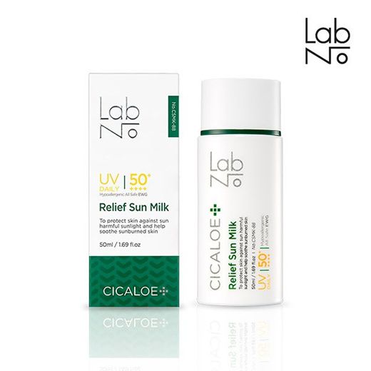Qoo10 - LAB NO Cicaloe Relief Sun Milk SPF50+ PA++++ : Skin Care