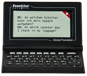 Franklin M520 Global Translator 15 Sprachen: 15-Sprachen Übersetzungscomputer