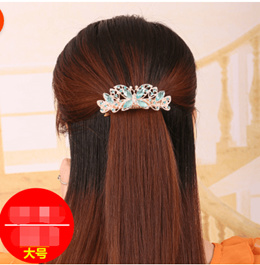 Fashion New Magic Hair Comb Hair Clip Hair Band Beaded Flowers Crystal  Elasticity Band Hair Disk Hairstyle Tools Hair Accessories