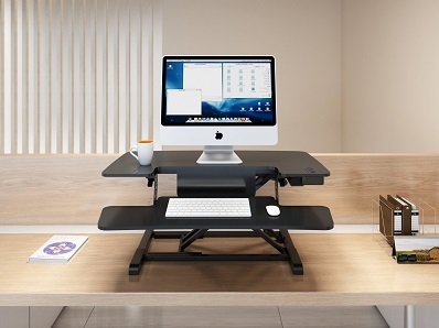 desktop sit stand unit