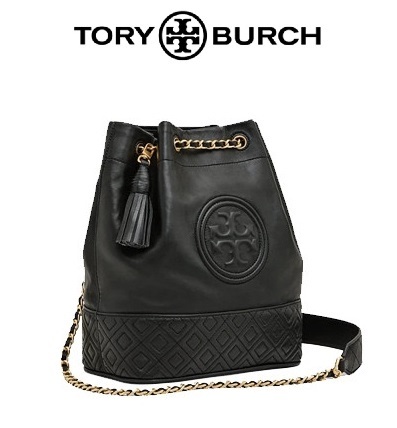 tory burch fleming bucket bag