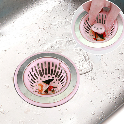 1pc Bathroom Sink Drain Filter Bathtub Hair Catcher Stopper Trapper Drain Hole Filter Strainer For