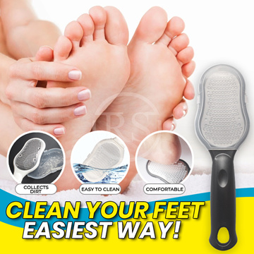 Slick- Foot File Callus Remover, Foot Scraper for Dead Skin, Foot Scrubber,  Foot Rasp, Heel Scraper, Foot Grater for Dead Skin, Callus Remover for