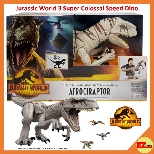 Buy Jurassic World - Super Colossal Speed Dino (HFR09) - Free shipping