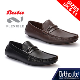 bata mens loafers shoes