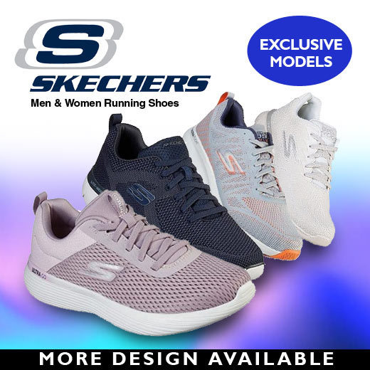 fit with our affordable Skechers run 