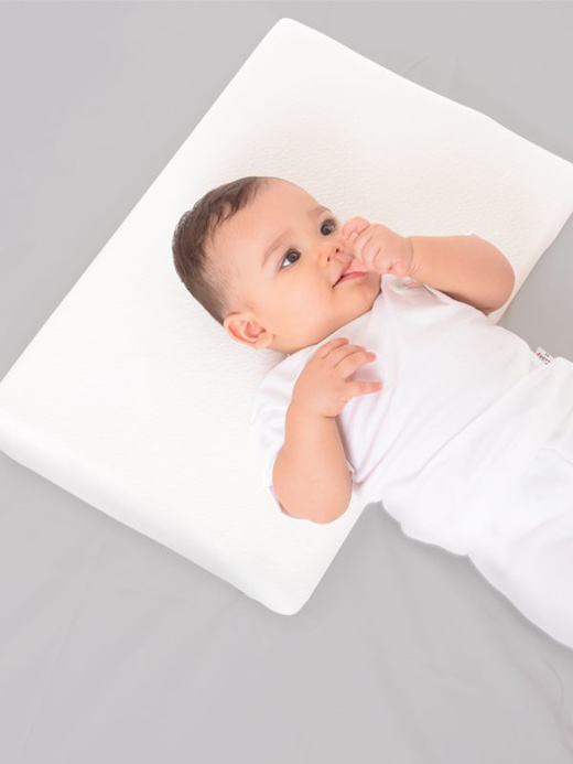 baby sloped pillow