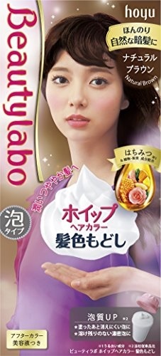 ホーユー ビューティラボ ホイップヘアカラー 髪色もどしナチュラルブラウン 40g 80ml 5ml