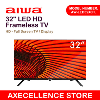 Qoo10 - AIWA 32 LED HD Frameless TV (AW-LED32X6FL) : TV & Entertainment
