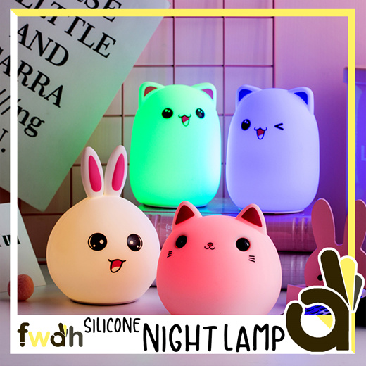 rabbit silicone lamp