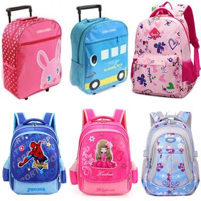 Qoo10 - Trolley Bag Backpack : Kids Fashion