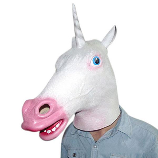 creepy unicorn toy