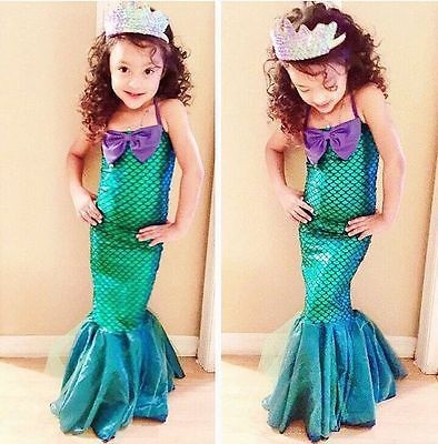 mermaid dress 3t