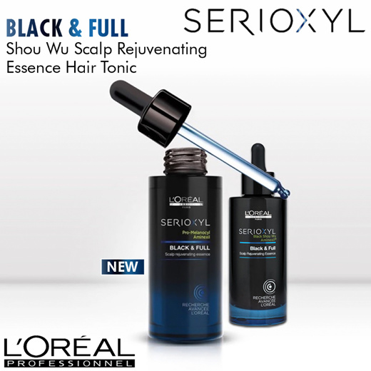 LOreal Serioxyl Black N Full Hair Tonic / Denser Hair Tonic / Thicker Hair Serum 90ml - Hair Growth
