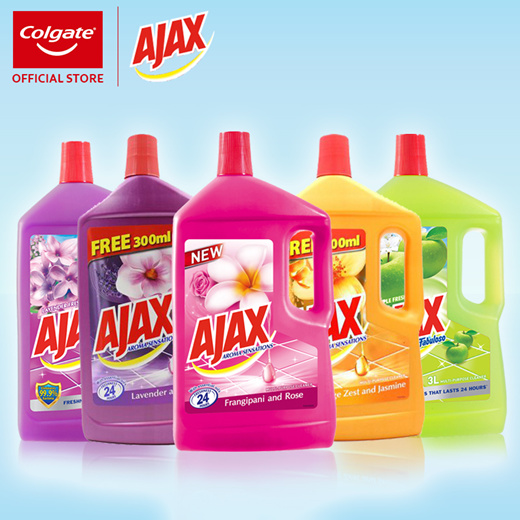 Qoo10 Bundle Of 4 Ajax Fabuloso Floor Cleaner 2 5l 3l X 4 Bottles Household Bedding