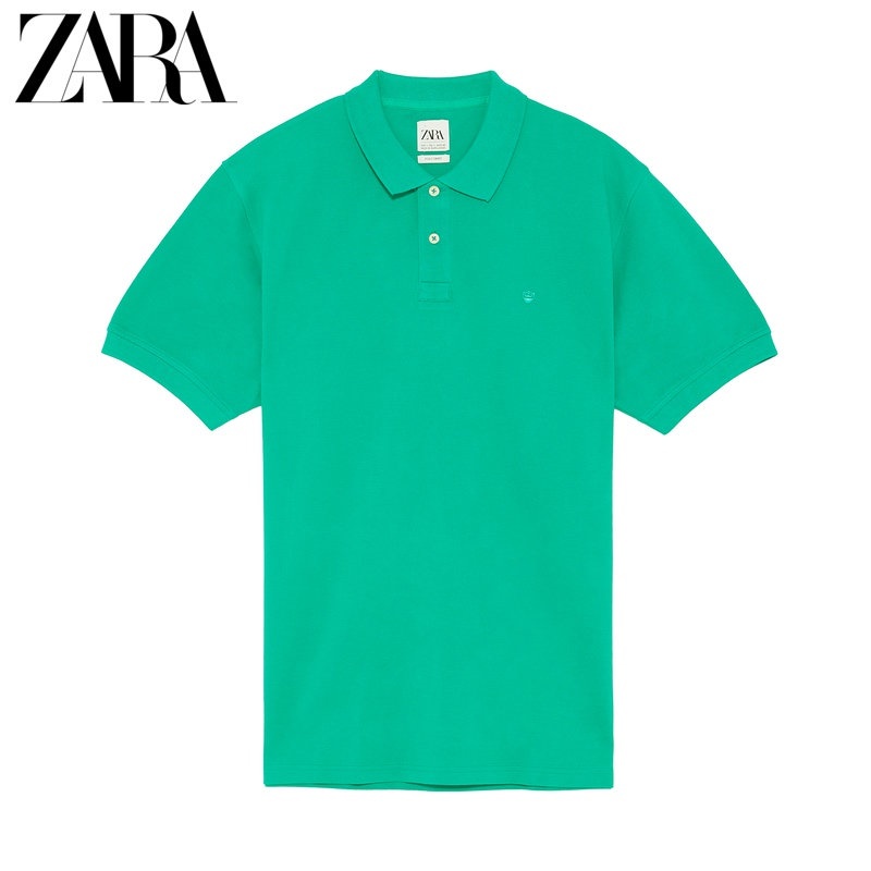ZARA new Men s basic short sleeve polo 