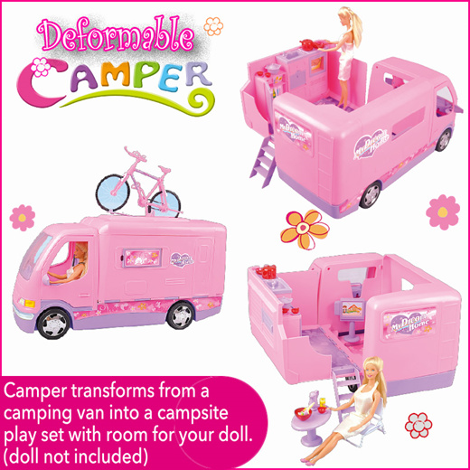 barbie camper house
