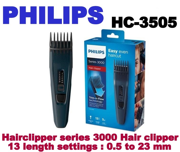 philips series 3000 hair clipper hc3505