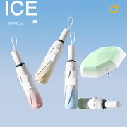 【1+1】2024 new gradient sun umbrella sun protection and UV protection fully automatic sunny and rainy dual-use umbrella folding parasol