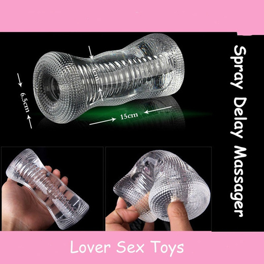 Qoo10 Male Sex toys for men delay spray Trainer seks mens sex