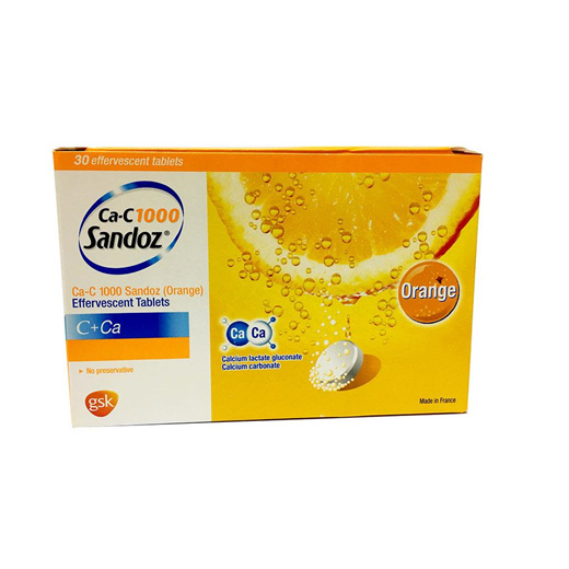 Qoo10 Ca C 1000 Sandoz Calcium With Vitamin C Orange Effervescent Tablets Nutritious Items