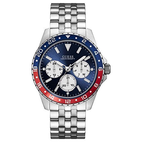 Qoo10 Guess Watches Men S Blue Red Watch Watches