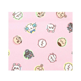 【일본 인기 수예용품】캐릭터 원단 치이카와 도트 무늬 핑크 G-2566-1B