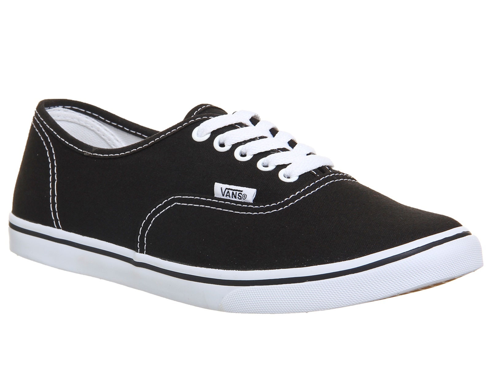 vans authentic lo pro black