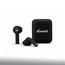 ★쿠폰가 $125.90★ 마샬 마이너3 블루투스 무선 이어폰 [블랙] / Marshall Minor III True Wireless Headphones
