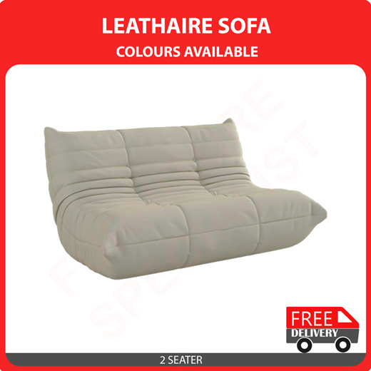 Qoo10 Sg Er Lazy Caterpillar Leathaire Couch Ergonomic Design Leisure Furniture Deco