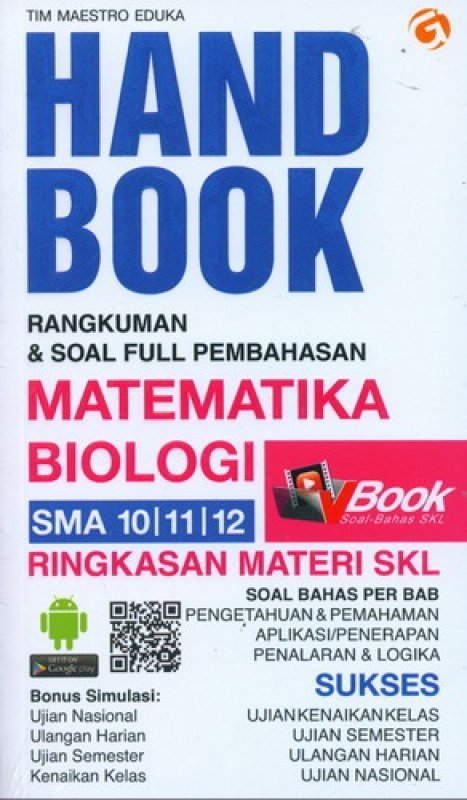 Qoo10 Handbook Rangkuman Soal Full Pembahasan Matematika