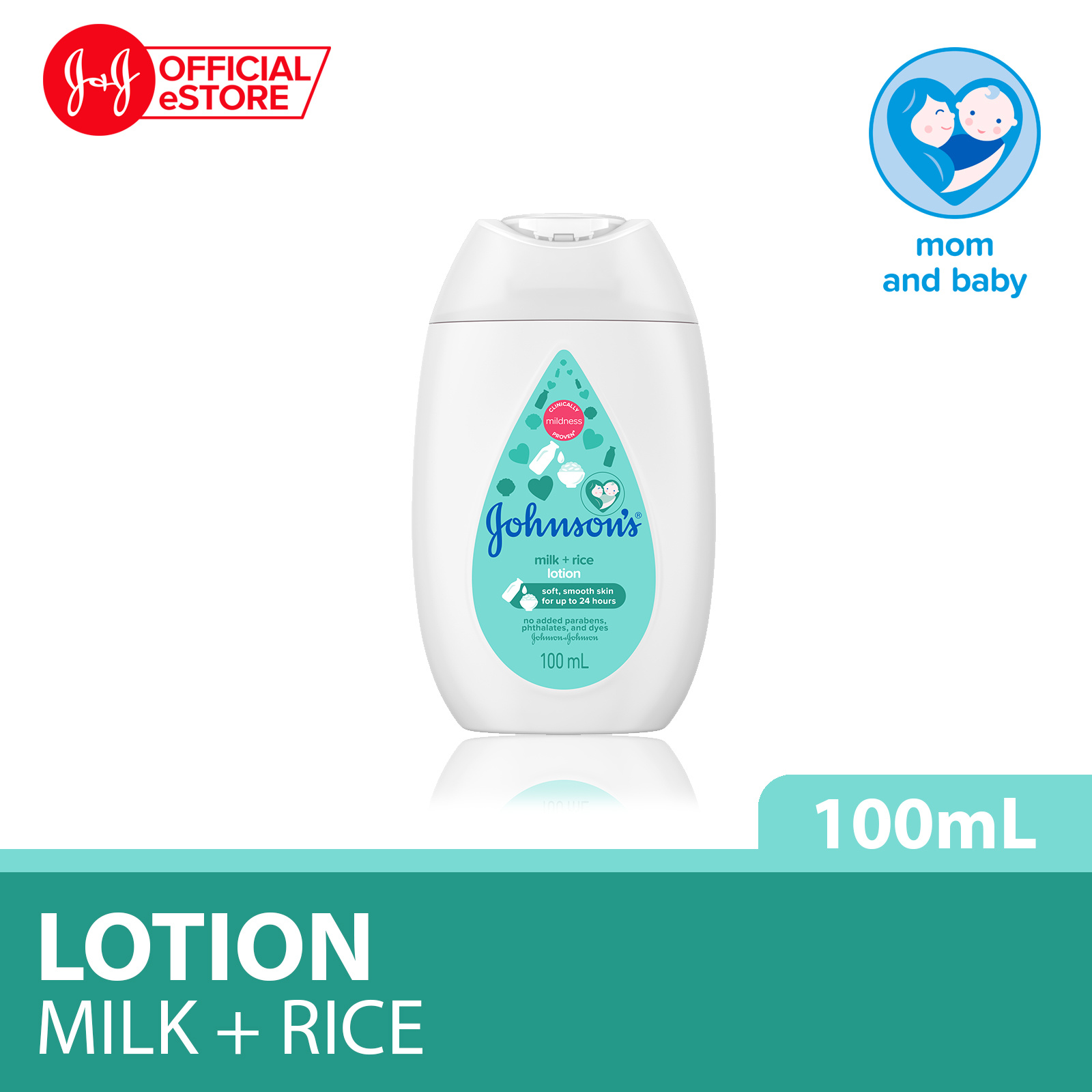 johnson rice and milk lotion