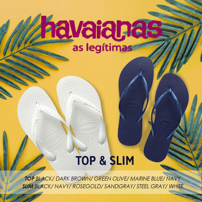 [HAVAIANAS] 2 for Free shipping Deals for only S$50 instead of S$50