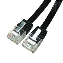 BU150 Super Flat CAT6 Compliant Blue not Broken Elecom LAN Cable 15m Claws LD-C6FT 