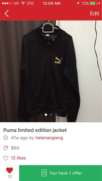 puma limited edition jacket