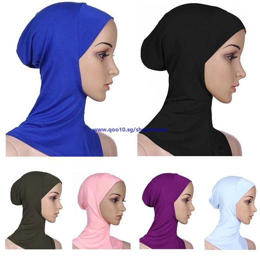 Qoo10 Women Muslim Caps Cotton Full Cover Hat Inner Hijab Skull Beanie Islam Accessories