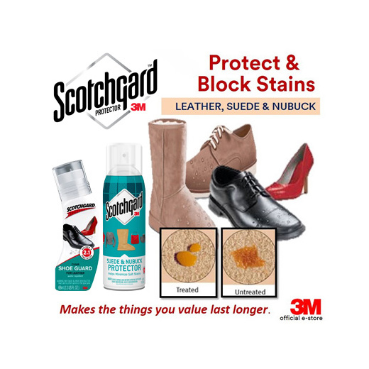 leather and suede shoe protector