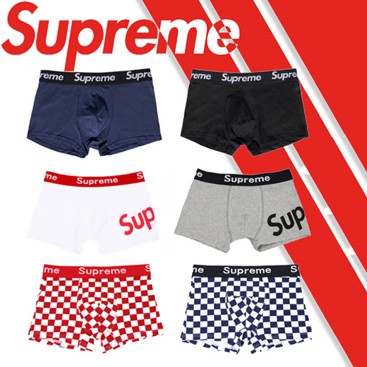 Qoo10 - [Supreme] 3 Type Mens Draws /Panties/ Underwear/ Champion