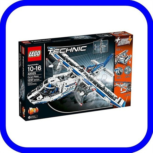 lego technic 42025 cargo plane